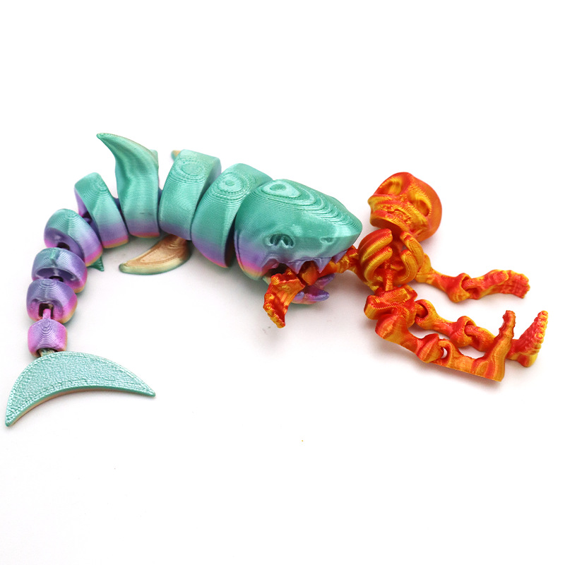3D printed articulated shark s - 3D Printing Joint บทวิจารณ์และราคา