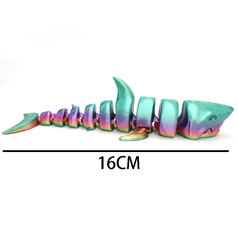 3D printed articulated shark s - 3D Printing Joint บทวิจารณ์และราคา