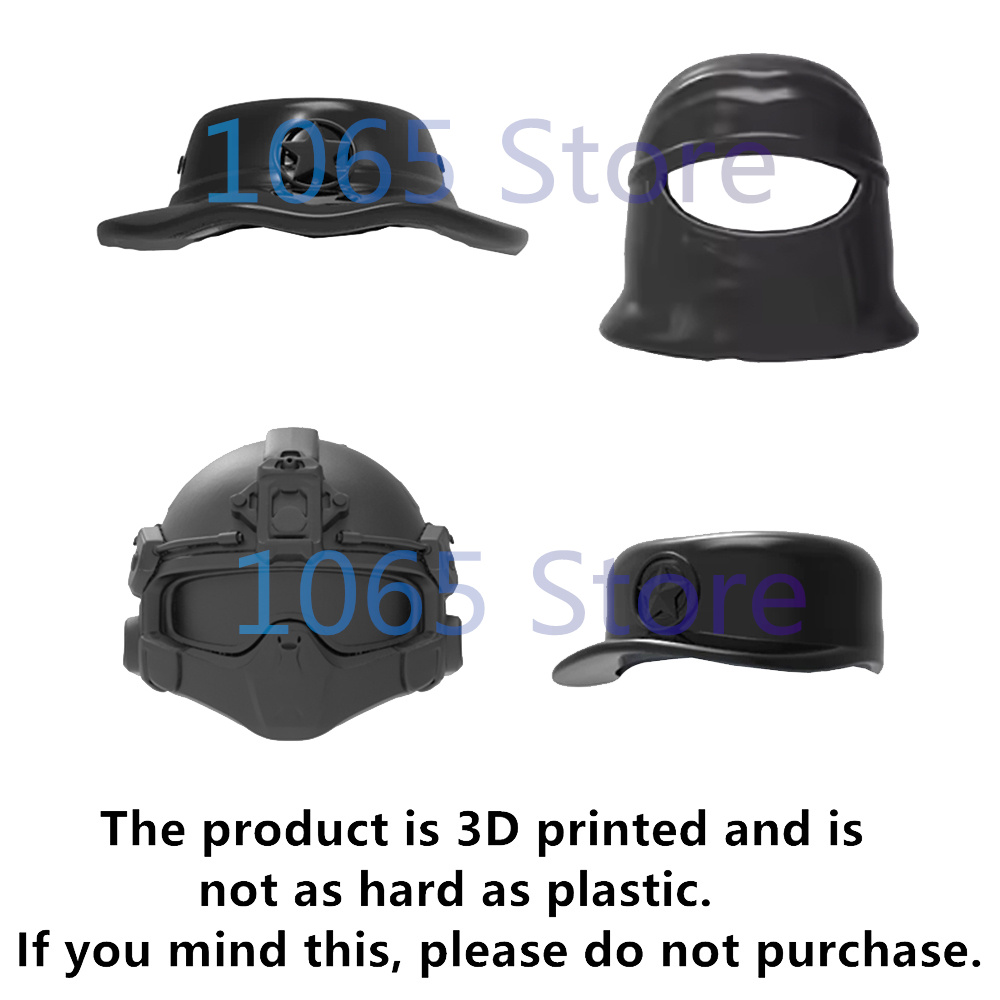 3PCS Military Figure Equipment - 3D Printing Lego Bricks บทวิจารณ์และราคา