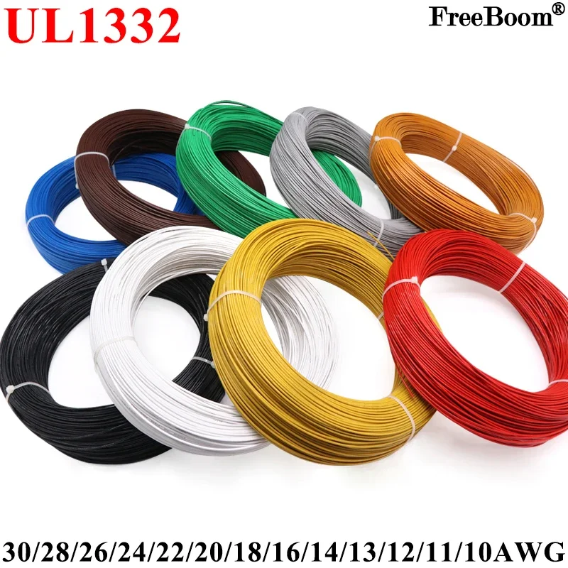 5M/10M UL1332 PTFE Wire 30/28/ - 3D Printer Cable Chain บทวิจารณ์และราคา