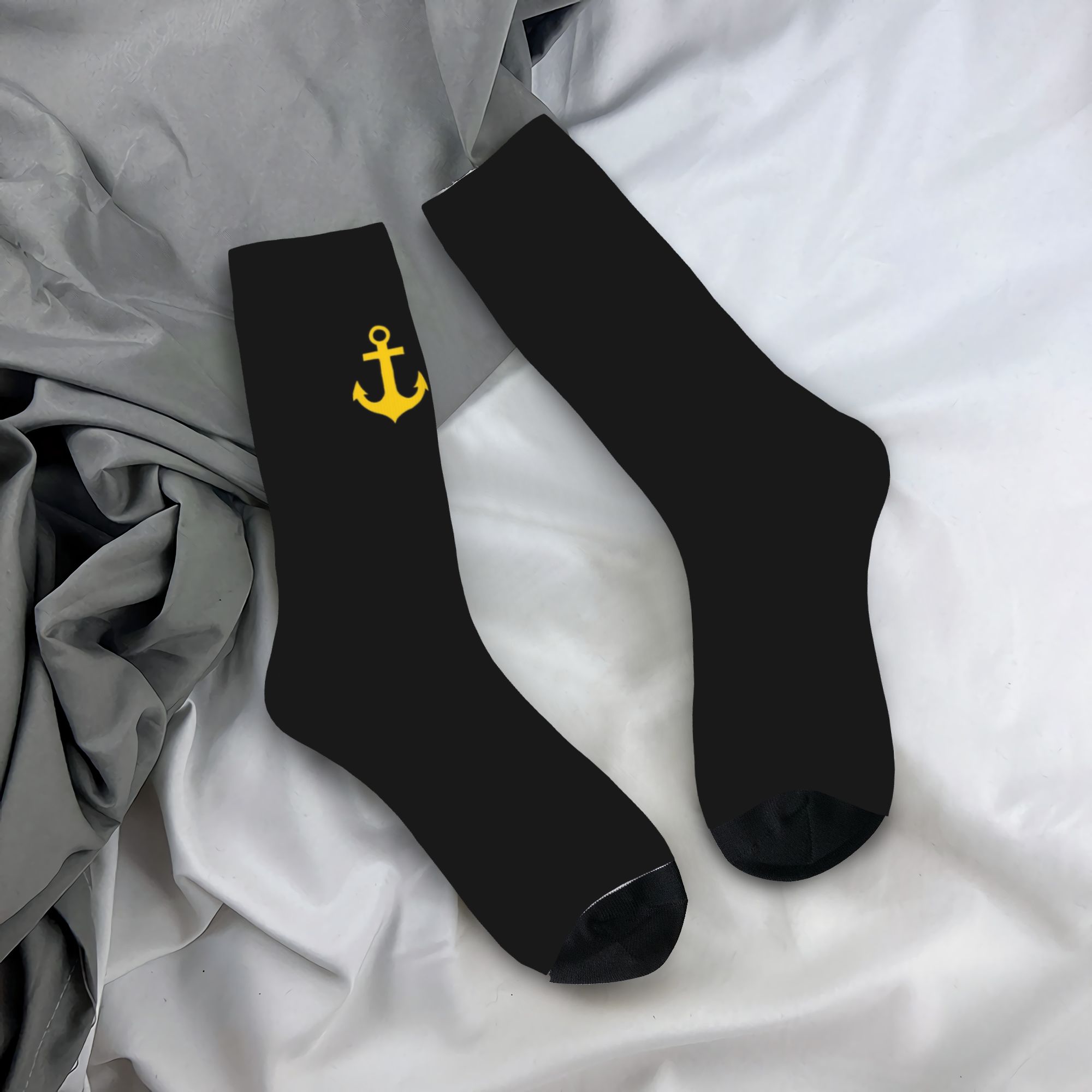 Custom Gold Anchor Logo Men Wo - 3D Printing Logo บทวิจารณ์และราคา