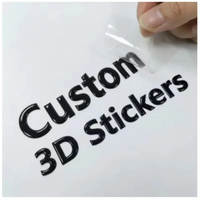 Custom DTF Transfer Stickers 3 - 3D Printing Logo บทวิจารณ์และราคา