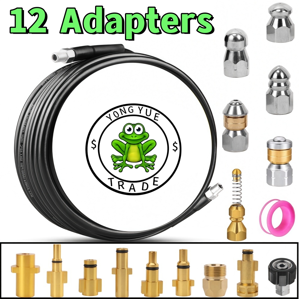 5~50m Pressure Washer Sewer Je - Nozzle Cleaning Kit บทวิจารณ์และราคา