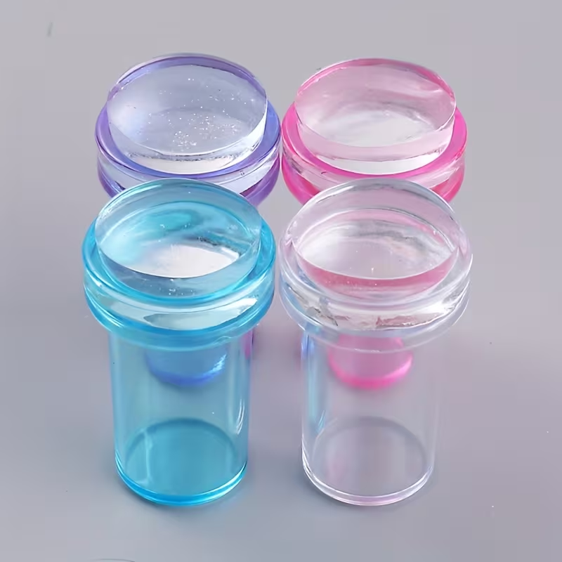 Blue Nail Art Stamper Silicone - 3D Printing Templates Free บทวิจารณ์และราคา