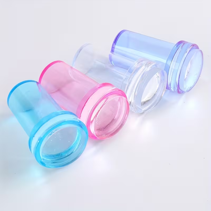 Blue Nail Art Stamper Silicone - 3D Printing Templates Free บทวิจารณ์และราคา