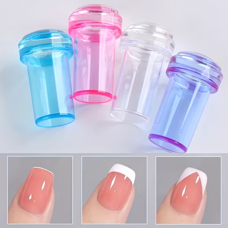Blue Nail Art Stamper Silicone - 3D Printing Templates Free บทวิจารณ์และราคา