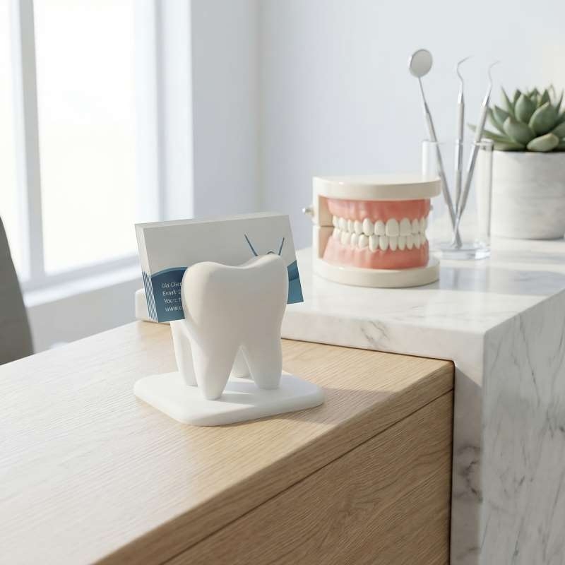 3D Printed Tooth Shaped Busine - 3D Printing Dental บทวิจารณ์และราคา