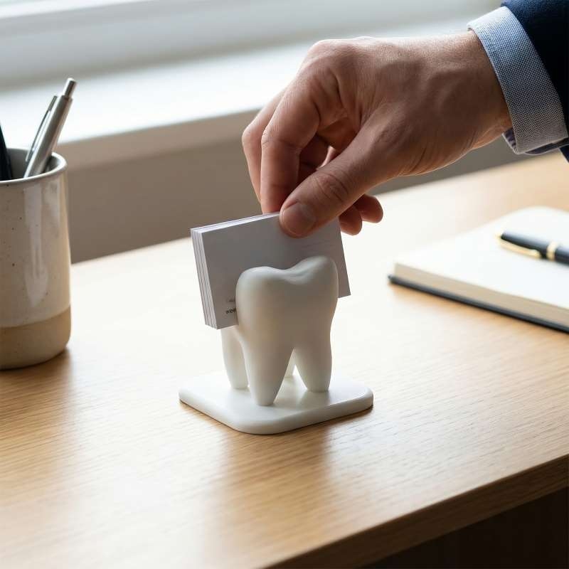 3D Printed Tooth Shaped Busine - 3D Printing Dental บทวิจารณ์และราคา