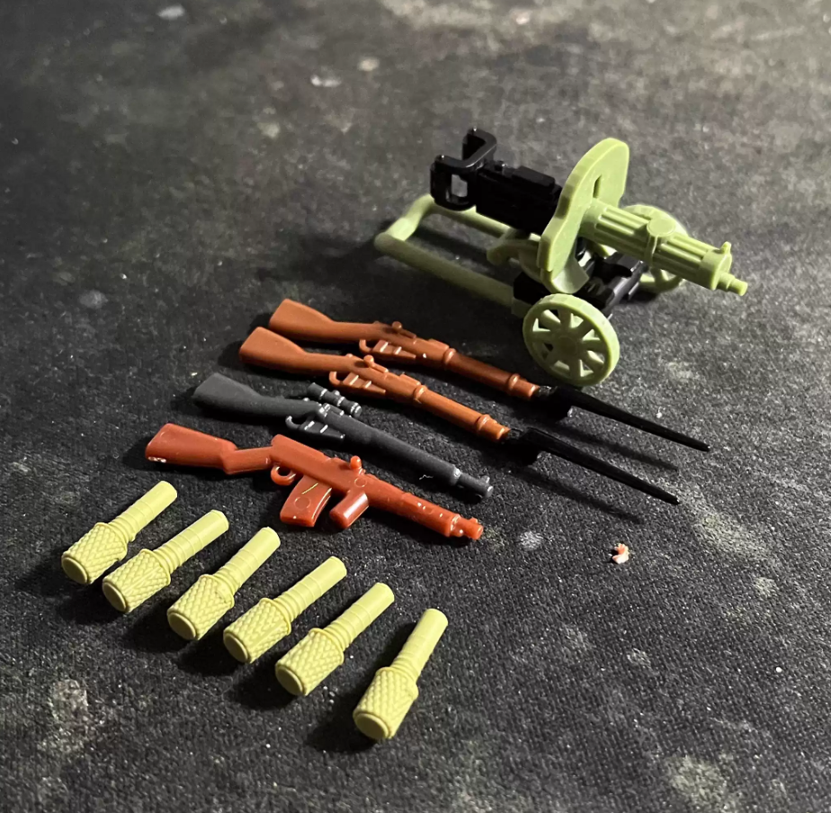 Military 3D Printed Gun Weapon - 3D Printing Lego Bricks บทวิจารณ์และราคา